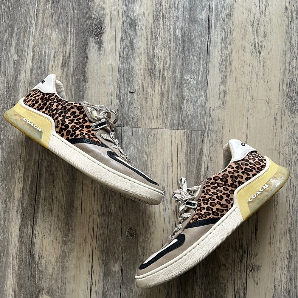 Coach Leopard City Soles